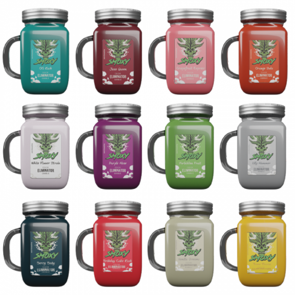 Smoxy Odor Eliminator Candles 13oz